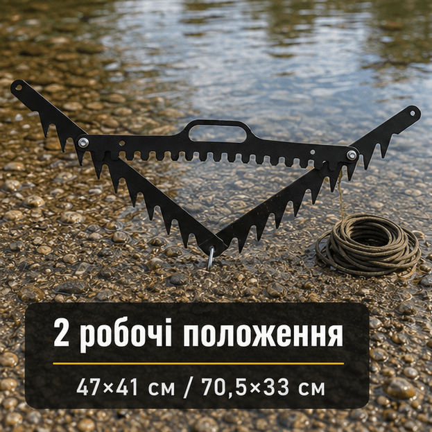 Широке робоче положення
